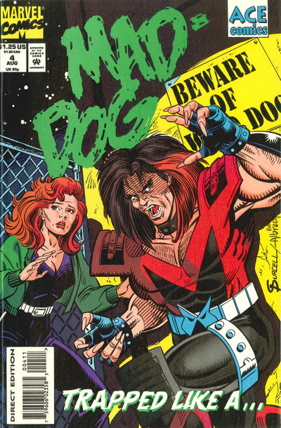 Cover for Mad-Dog (Marvel, 1993 series) #4