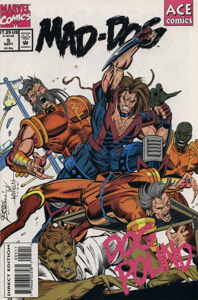 Cover for Mad-Dog (Marvel, 1993 series) #5