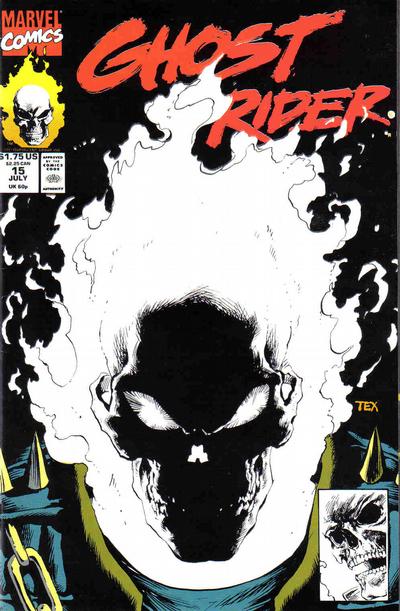 Cover for Ghost Rider (Marvel, 1990 series) #15 [Direct]