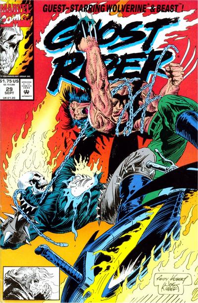 Cover for Ghost Rider (Marvel, 1990 series) #29 [Direct]