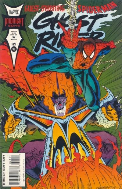 Cover for Ghost Rider (Marvel, 1990 series) #48 [Direct Edition]