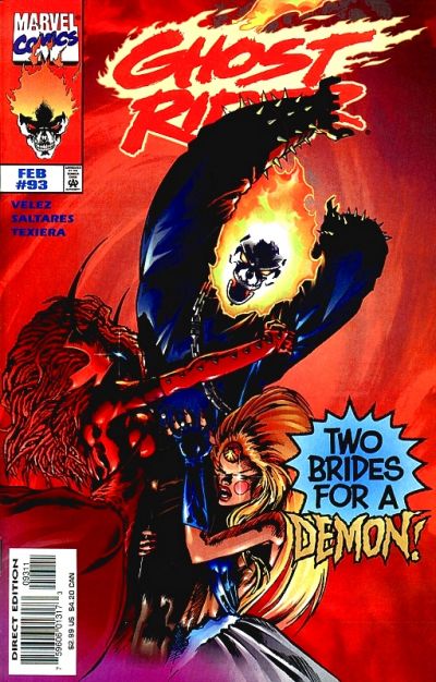 Cover for Ghost Rider (Marvel, 1990 series) #93