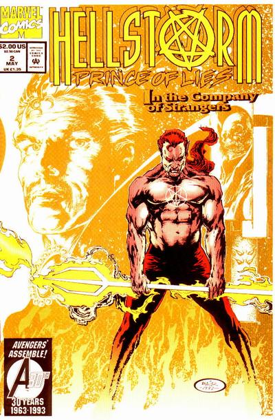 Cover for Hellstorm: Prince of Lies (Marvel, 1993 series) #2