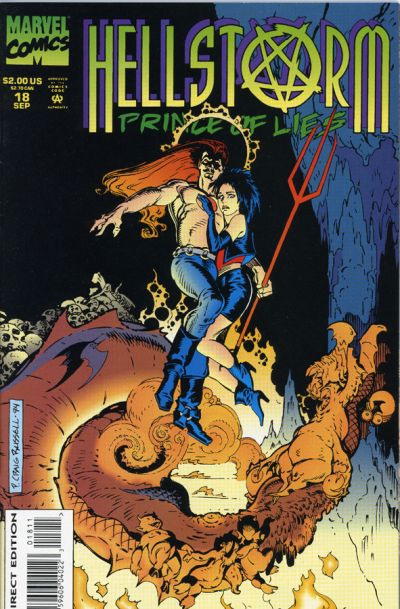 Cover for Hellstorm: Prince of Lies (Marvel, 1993 series) #18