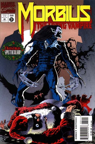 Cover for Morbius: The Living Vampire (Marvel, 1992 series) #31