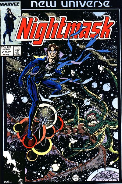 Cover for Nightmask (Marvel, 1986 series) #7 [Direct]
