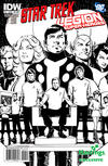Cover Thumbnail for Star Trek / Legion of Super-Heroes (2011 series) #1 [RE Cover - Hastings Exclusive]