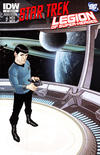 Cover Thumbnail for Star Trek / Legion of Super-Heroes (2011 series) #1 [Cover RI-B - Wraparound]