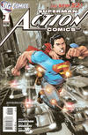 Cover for Action Comics (DC, 2011 series) #1 [Third Printing]