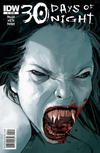 Cover for 30 Days of Night (IDW, 2011 series) #1 [RI Cover]