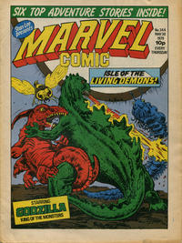 Cover Thumbnail for Marvel Comic (Marvel UK, 1979 series) #344