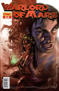 Cover Thumbnail for Warlord of Mars (Dynamite Entertainment, 2010 series) #9 [Cover B - Lucio Parrillo]