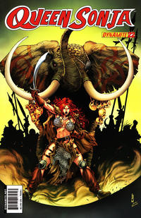 Cover Thumbnail for Queen Sonja (Dynamite Entertainment, 2009 series) #22 [Jonathan Lau Cover]