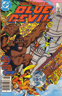 Cover for Blue Devil (DC, 1984 series) #15 [Newsstand]