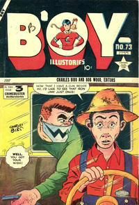 Cover Thumbnail for Boy Comics [Boy Illustories] (Super Publishing, 1951 series) #73