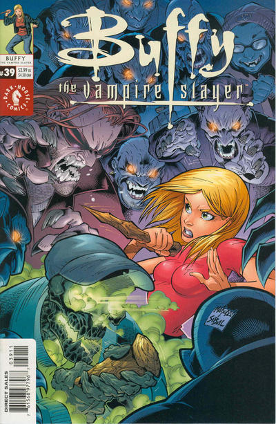 Cover for Buffy the Vampire Slayer (Dark Horse, 1998 series) #39 [Art Cover]
