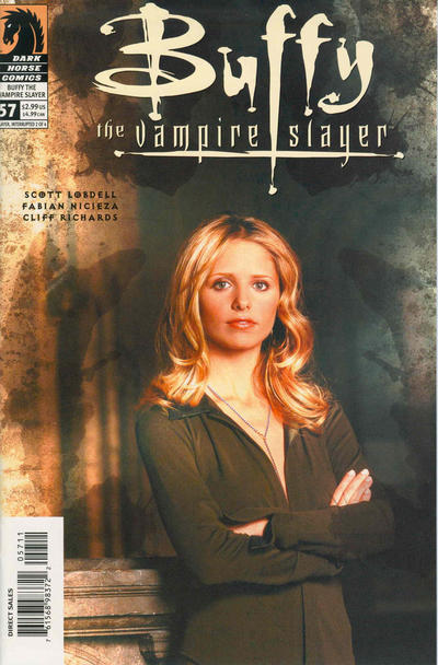 Cover for Buffy the Vampire Slayer (Dark Horse, 1998 series) #57 [Photo Cover]