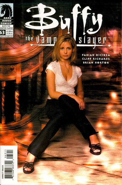 Cover for Buffy the Vampire Slayer (Dark Horse, 1998 series) #63 [Photo Cover]