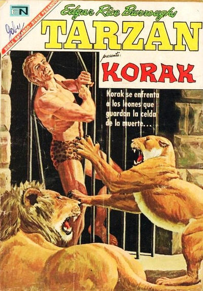 Cover for Tarzán (Editorial Novaro, 1951 series) #184