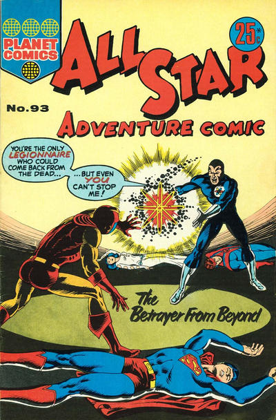 Cover for All Star Adventure Comic (K. G. Murray, 1959 series) #93
