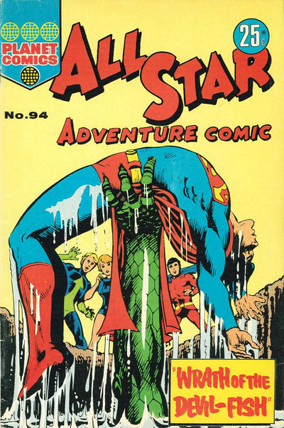Cover for All Star Adventure Comic (K. G. Murray, 1959 series) #94
