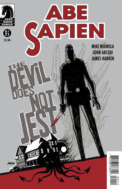 Cover for Abe Sapien: The Devil Does Not Jest (Dark Horse, 2011 series) #1 [9] [Dave Johnson variant cover]
