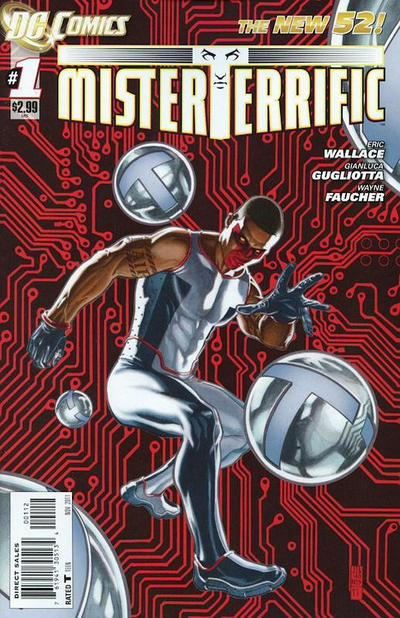 Cover for Mister Terrific (DC, 2011 series) #1 [Second Printing]