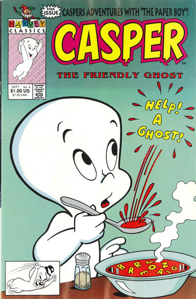 Cover for Casper the Friendly Ghost (Harvey, 1991 series) #4 [Direct]