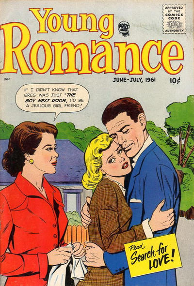 Cover for Young Romance (Prize, 1947 series) #v14#4 [112]