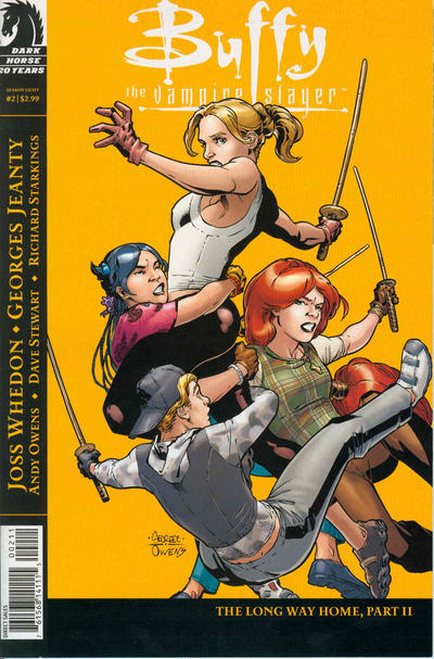 Cover for Buffy the Vampire Slayer Season Eight (Dark Horse, 2007 series) #2 [George Jeanty Cover]
