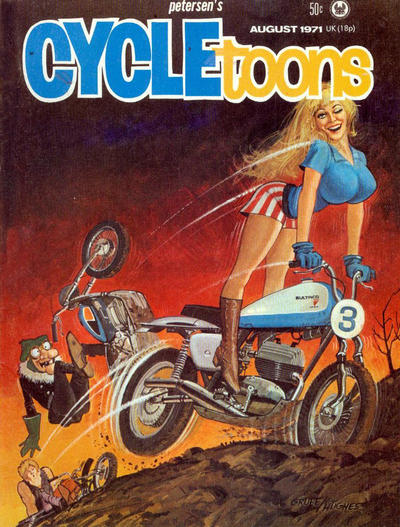 Cover for CYCLEtoons (Petersen Publishing, 1968 series) #August 1971 [22]
