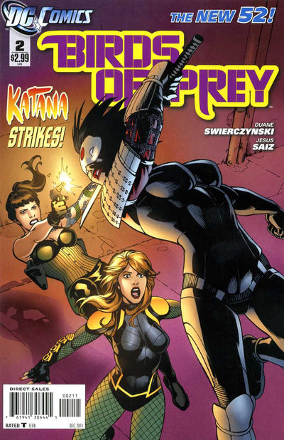 Cover for Birds of Prey (DC, 2011 series) #2