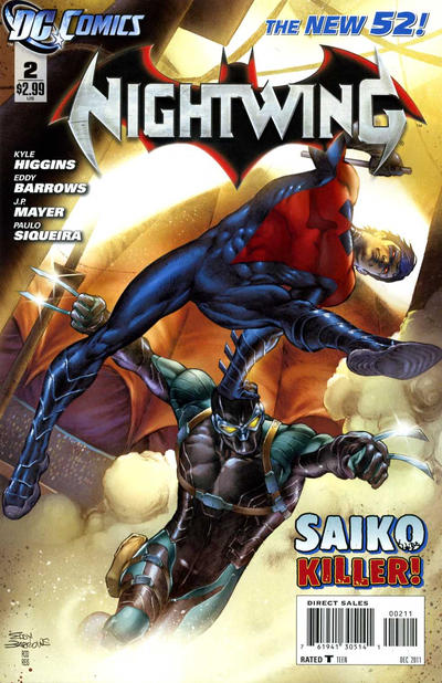 Cover for Nightwing (DC, 2011 series) #2 [Direct Sales]