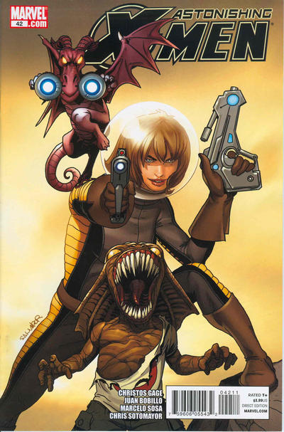Cover for Astonishing X-Men (Marvel, 2004 series) #42