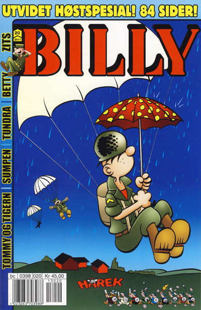 Cover for Billy (Hjemmet / Egmont, 1998 series) #20/2011