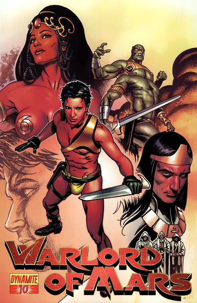 Cover for Warlord of Mars (Dynamite Entertainment, 2010 series) #10 [Cover B - Stephen Sadowski]