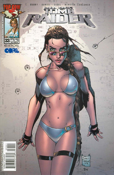 Cover for Tomb Raider: The Series (Image, 1999 series) #33 [Cover 2 - Daniel]