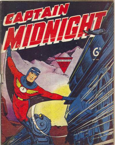 Cover for Captain Midnight (L. Miller & Son, 1950 series) #102