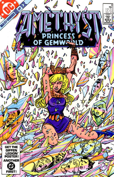 Cover for Amethyst, Princess of Gemworld (DC, 1983 series) #8 [Direct]