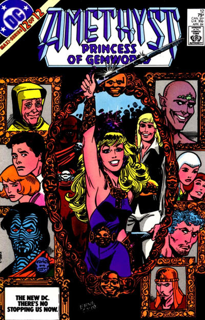Cover for Amethyst, Princess of Gemworld (DC, 1983 series) #12 [Direct]