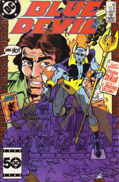 Cover for Blue Devil (DC, 1984 series) #12 [Direct]
