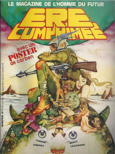 Cover for Ere Comprimée (Campus Editions, 1979 series) #7