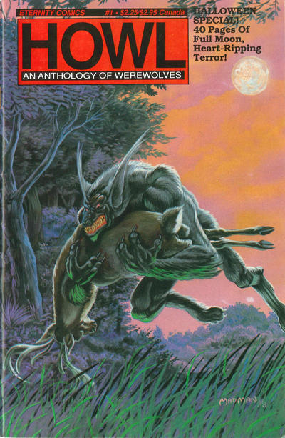 Cover for Howl (Malibu, 1988 series) #1