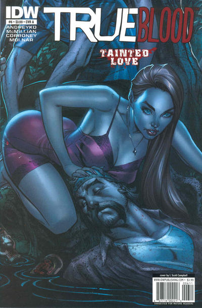 Cover for True Blood: Tainted Love (IDW, 2011 series) #6 [Cover A]