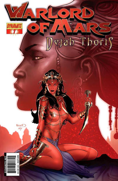 Cover for Warlord of Mars: Dejah Thoris (Dynamite Entertainment, 2011 series) #7 [Cover B - Paul Renaud Cover]