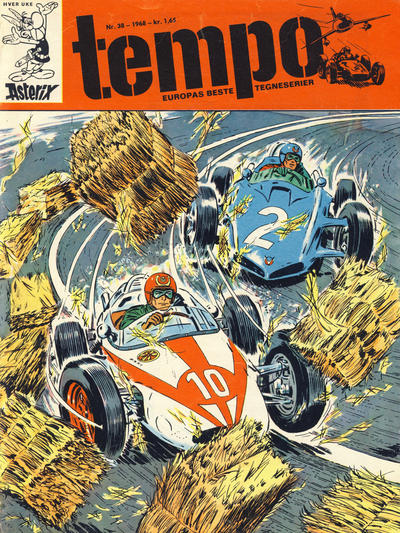 Cover for Tempo (Hjemmet / Egmont, 1966 series) #38/1968