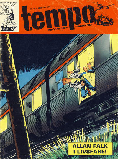Cover for Tempo (Hjemmet / Egmont, 1966 series) #25/1969