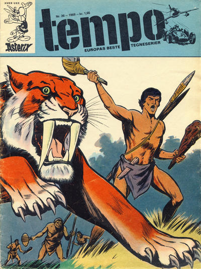Cover for Tempo (Hjemmet / Egmont, 1966 series) #26/1969