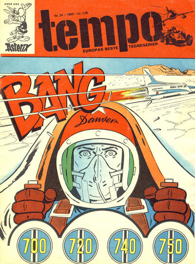 Cover for Tempo (Hjemmet / Egmont, 1966 series) #24/1969