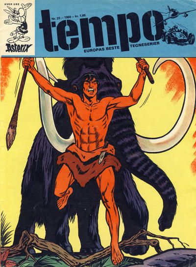 Cover for Tempo (Hjemmet / Egmont, 1966 series) #23/1969
